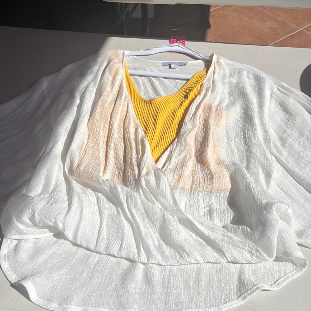 Ladies Favlux Fashion blouse with Nikibiki tank